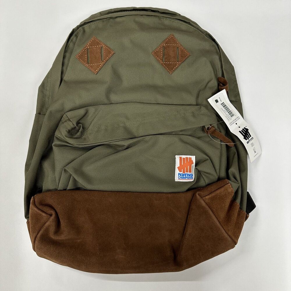 Undefeated Fighting Backpack Olive Brown Brand New
